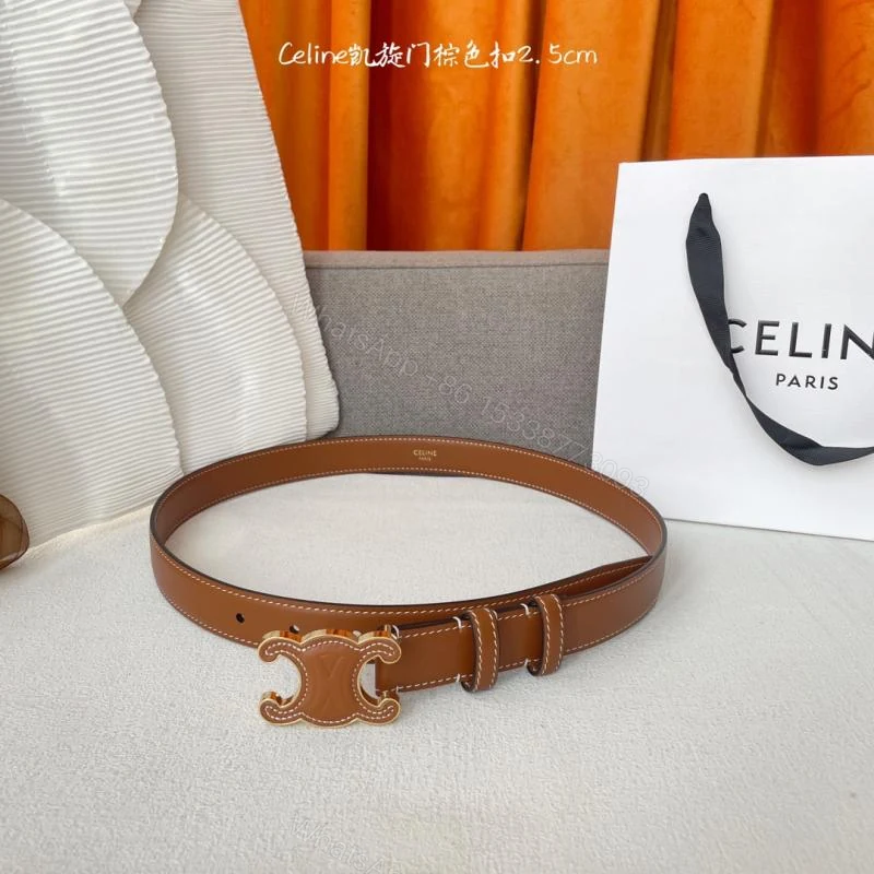 View 3 of CELINE赛琳经典凯旋门扣女士腰带_高仿a货厂家-奢品库