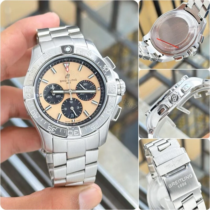 View 5 of Breitling Avenger 44 Chronograph Sand Dial 44MM Quartz