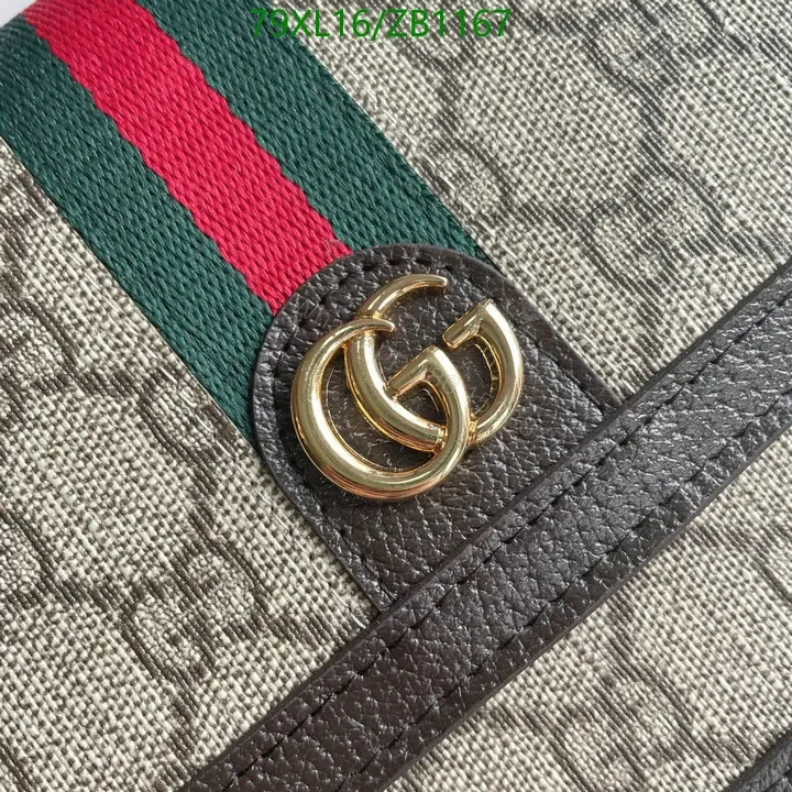 View 4 of Stylish Gucci Ophidia GG Mini Bag in Signature Design CX67ML