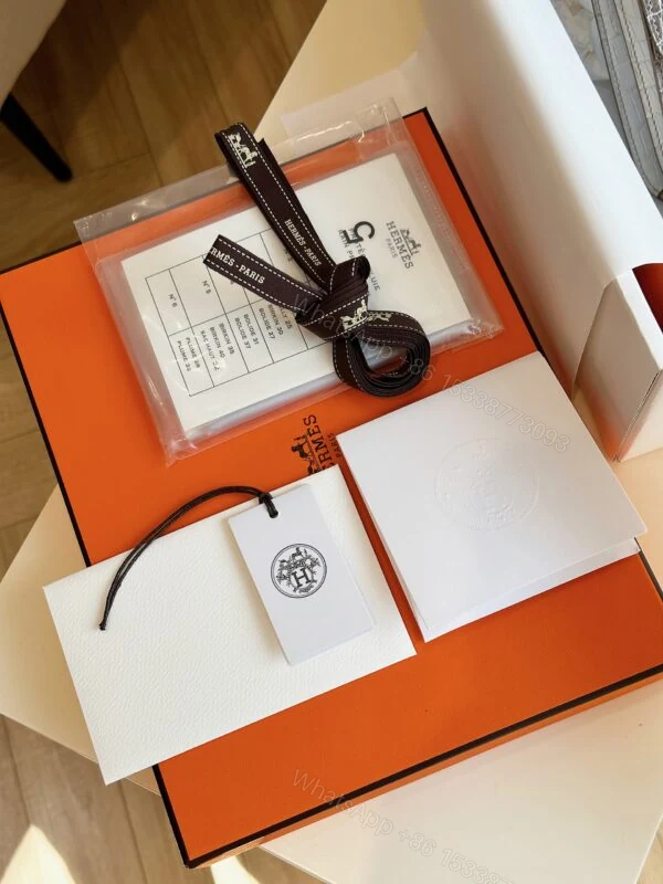 View 10 of Hermes Constance 19 Omber Genuine Lizard Leather Palladium Hardware