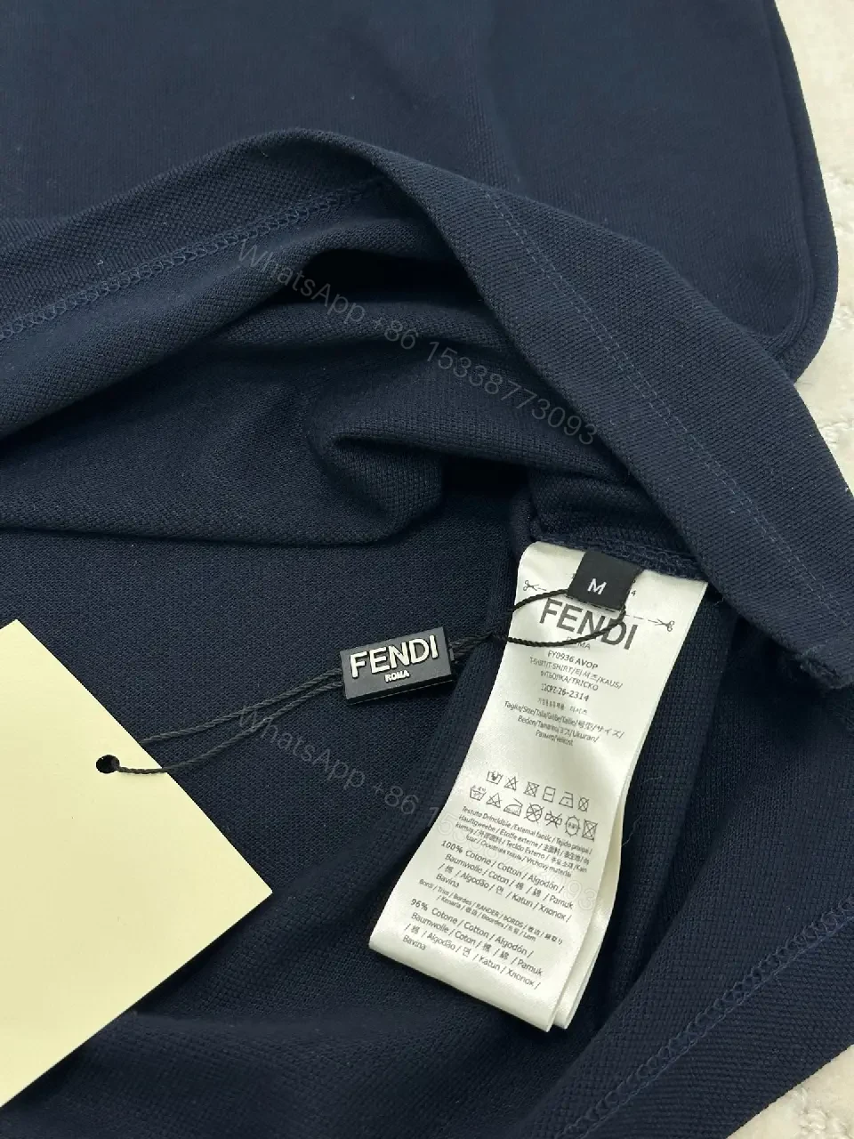 View 5 of Deep Navy Polo | Soft Knit, Subtle Logo, Modern Fit