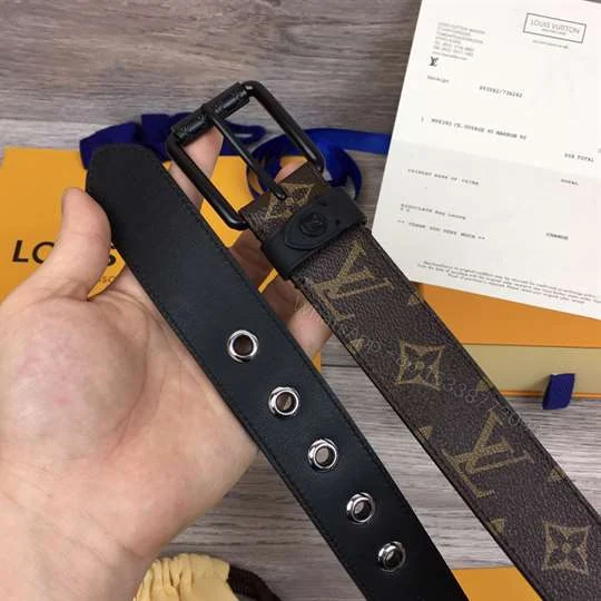 View 8 of LOUIS VUITTON VOYAGER 35MM BELT – B152