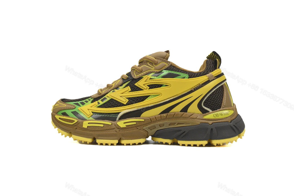 View 6 of OFF-WHITE Out Of Black Yellow OMIA295F24 FAB00 10010