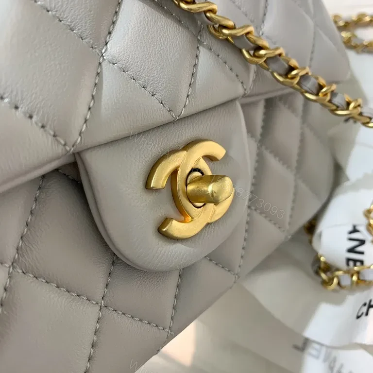 View 7 of Chic Quilted Mini Bag with Gold Clasp â€“ Luxury Everyday Bag