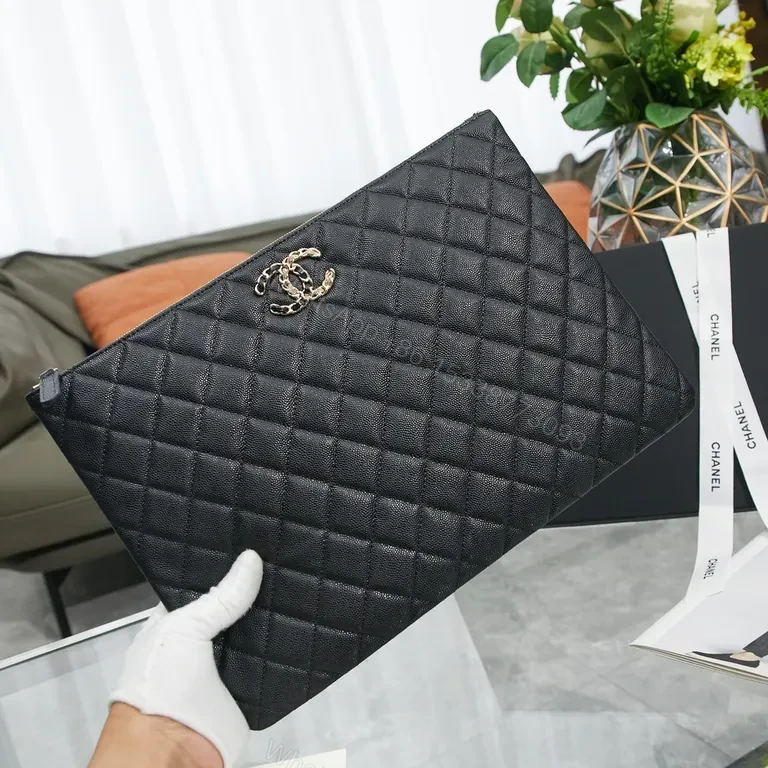 View 7 of Quilted Luxury Clutch: Chanel-Inspired Night-Perfect Console