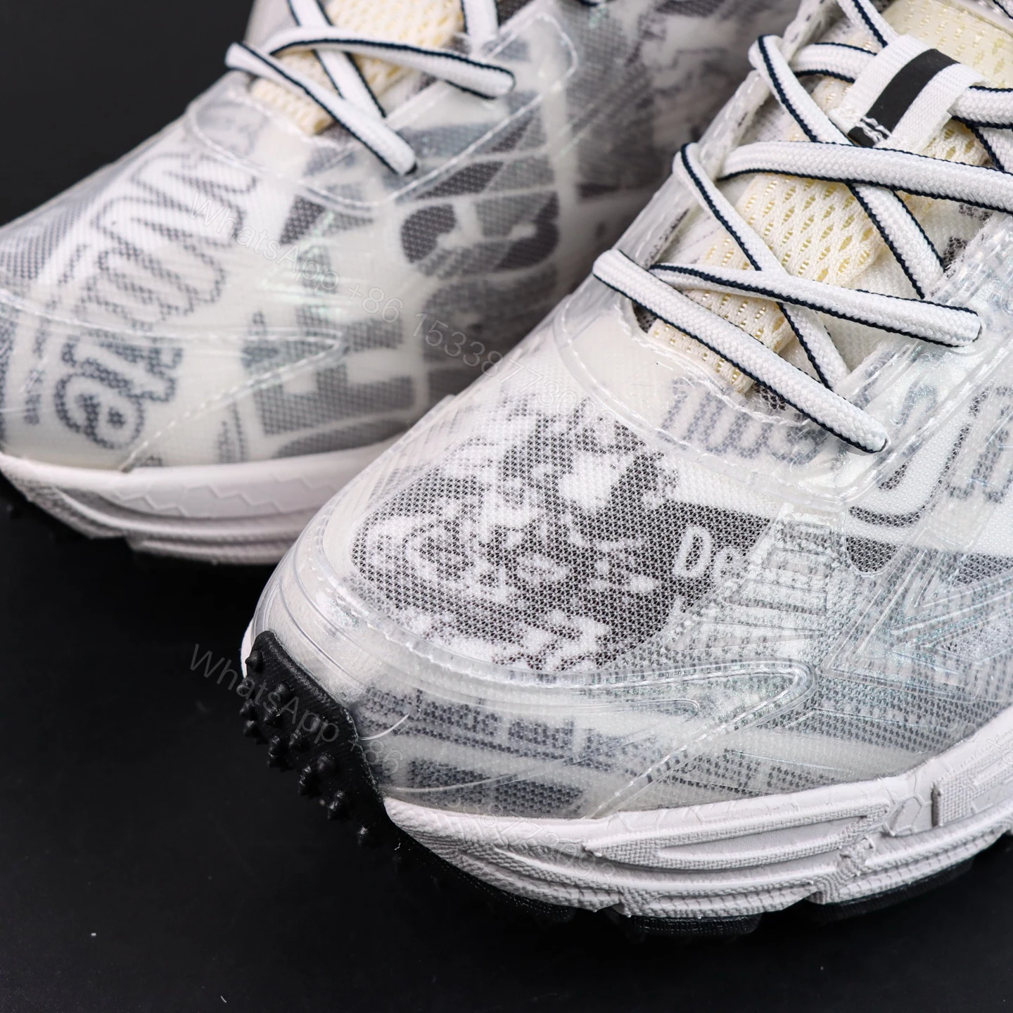 View 5 of Off White Be Right Back White Print