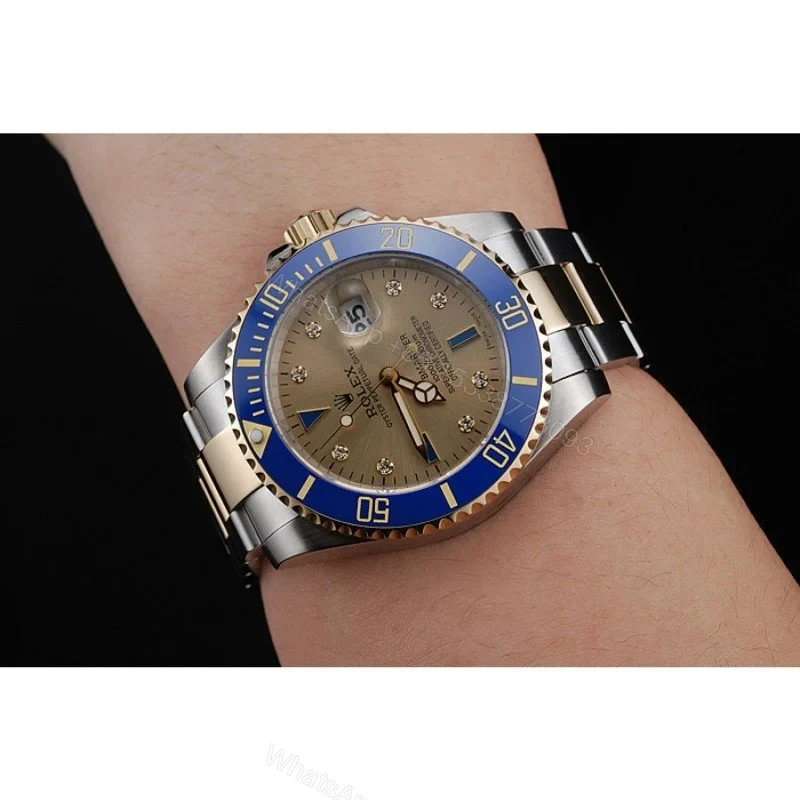View 10 of Replica Rolex Submariner Gold Dial rl55