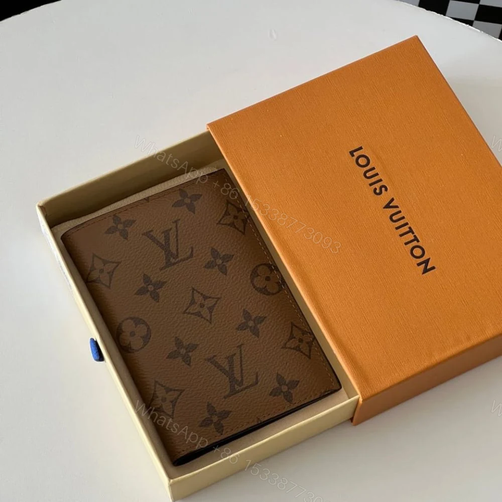 View 4 of Louis Vuitton Passport Cover Monogram Reverse 14Cm M26571