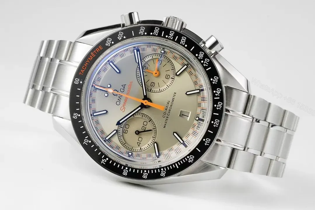 View 5 of Omega Speedmaster Racing Chronograph Stainless Steel with Grey Dial and Sapphire Crystal