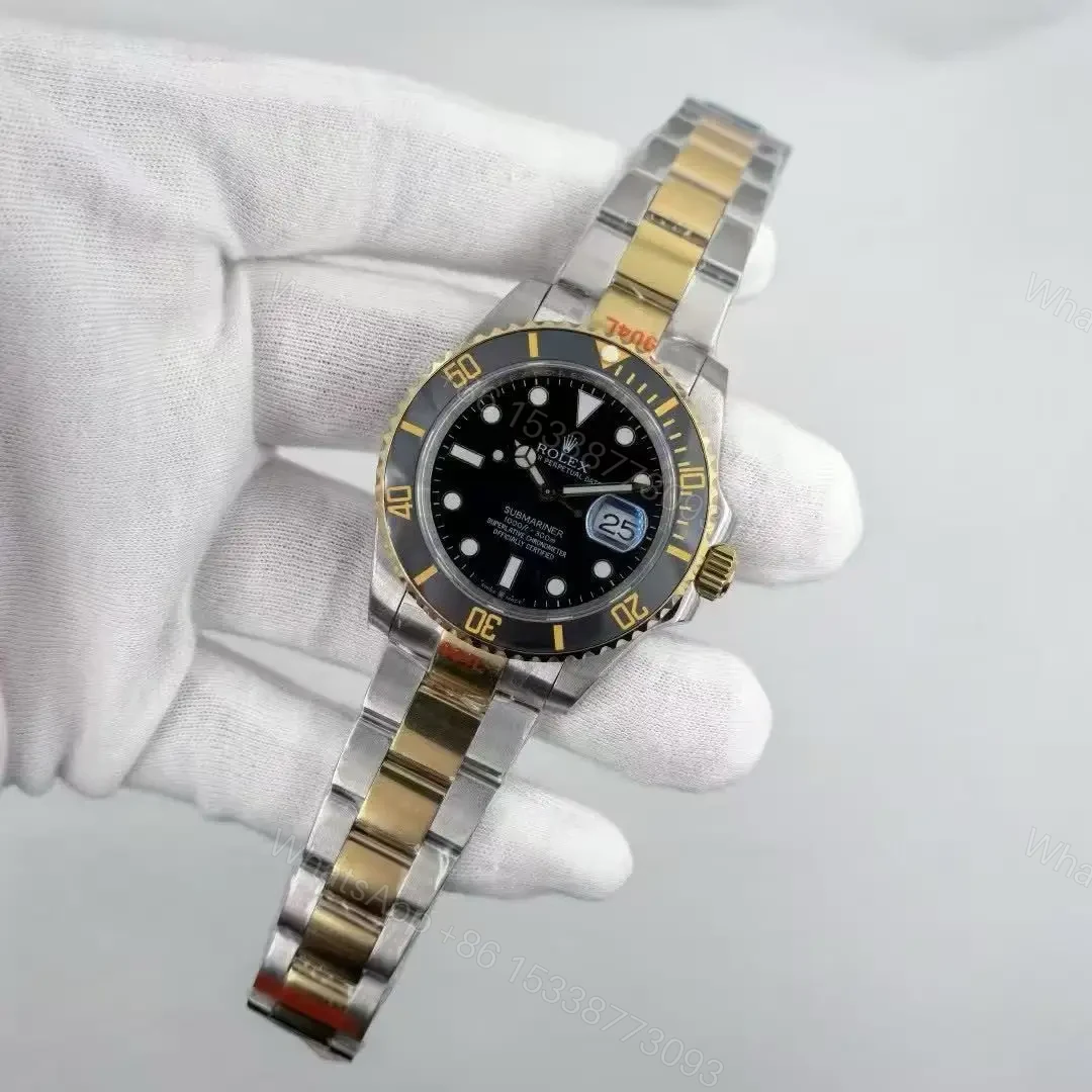 View 2 of TOP Replica Rolex Submariner – Silver Gold