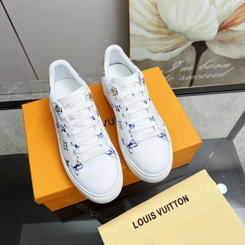 View 2 of Louis Vuitton Time Out Sneaker Blue 1AHOOF