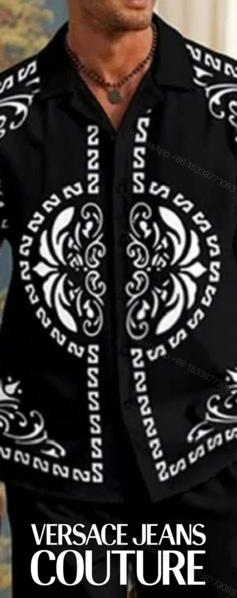 View 2 of FIRST COPY Versace 2025 Premium OG Print Shirt