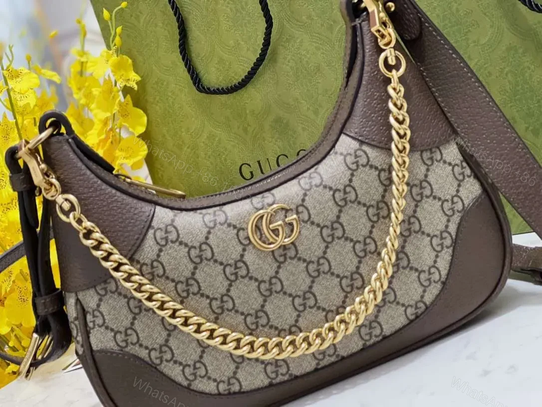 View 5 of Gucci Cosmoonie Super Quality Women’s Handbag with Gold Buckle Set 28cm