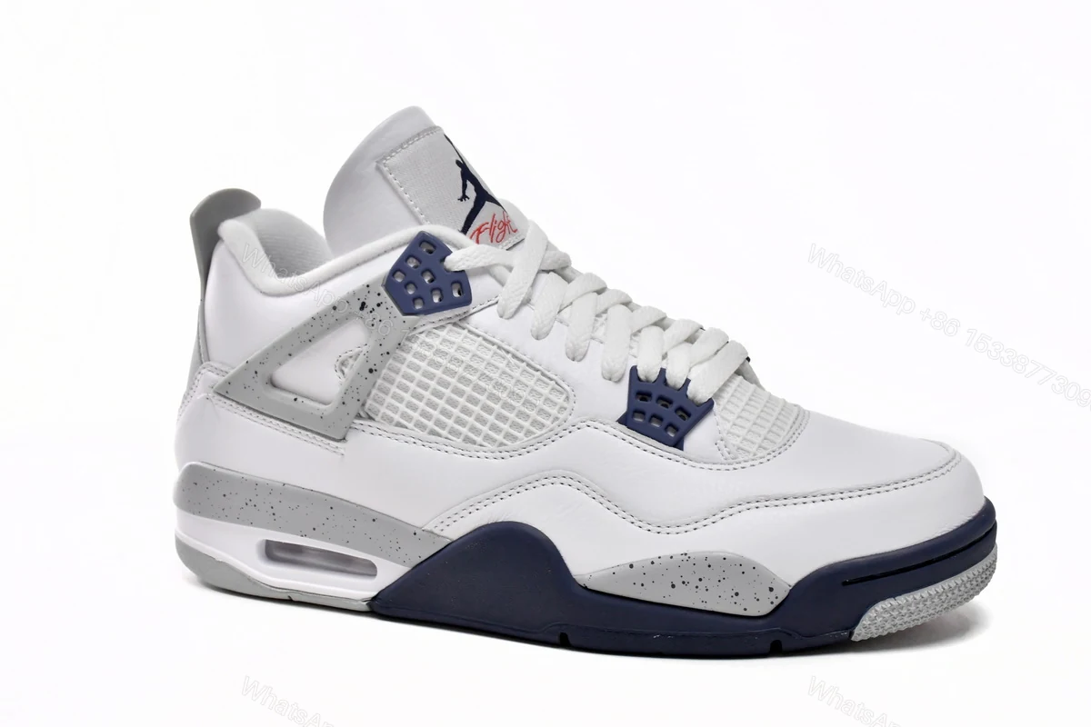 View 8 of Air Jordan 4 Retro Midnight Navy DH6927-140 (Best Quality)