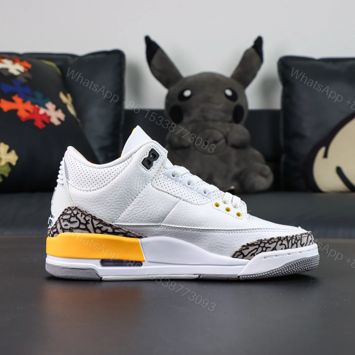 View 2 of Jordan 3 Retro Laser Orange