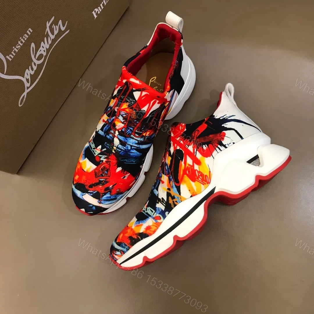 View 5 of CHRISTIAN LOUBOUTIN SPACE RUN SOCK SNEAKER – CL63