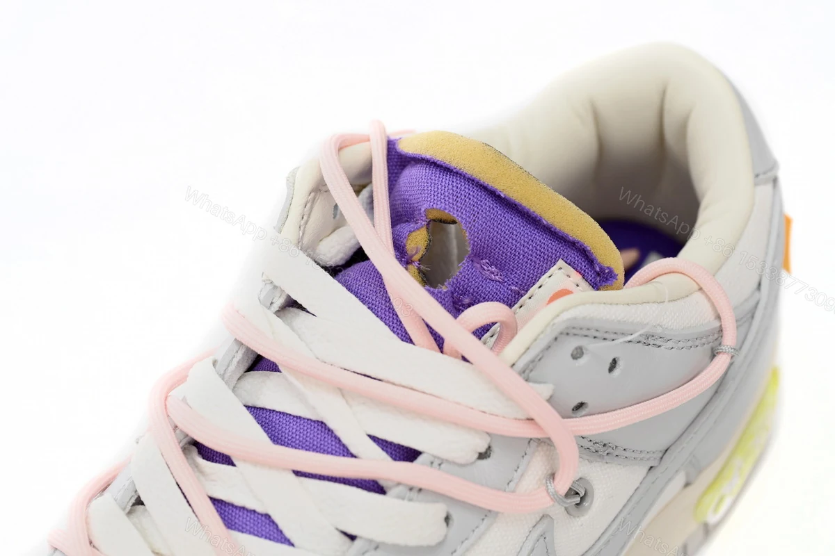 View 5 of OFF WHITE x Nike Dunk SB Low The 50 NO.24 DM1602-119