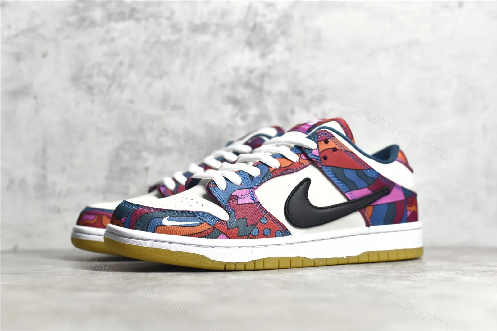 View 2 of DUNK SB LOW PRO PARRA ABSTRACT ART (2021) Reps