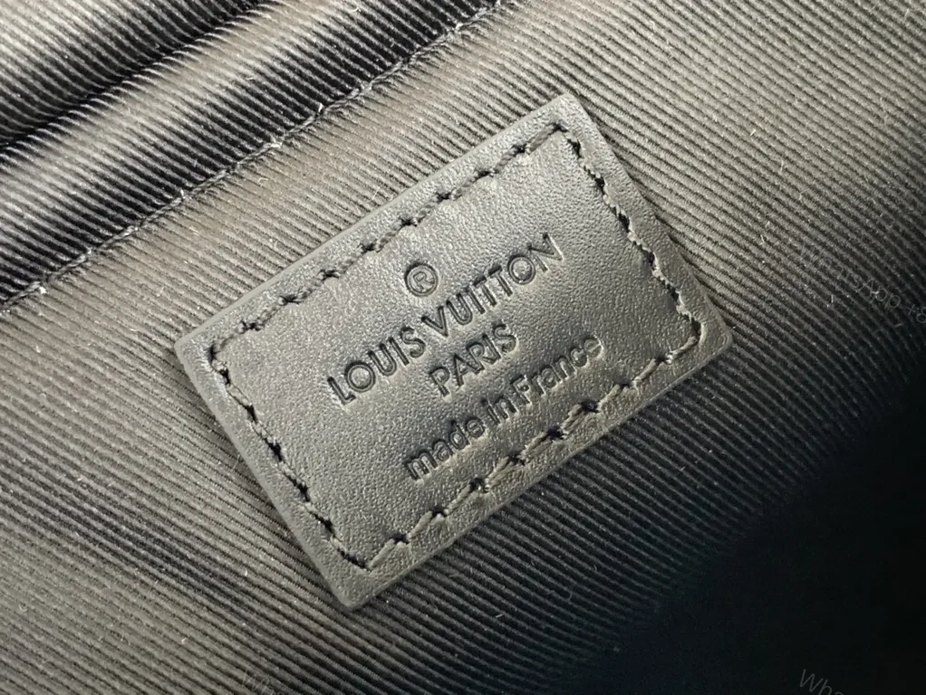 View 5 of Monogram Structured Messenger: Modern, Versatile & Refined Bag