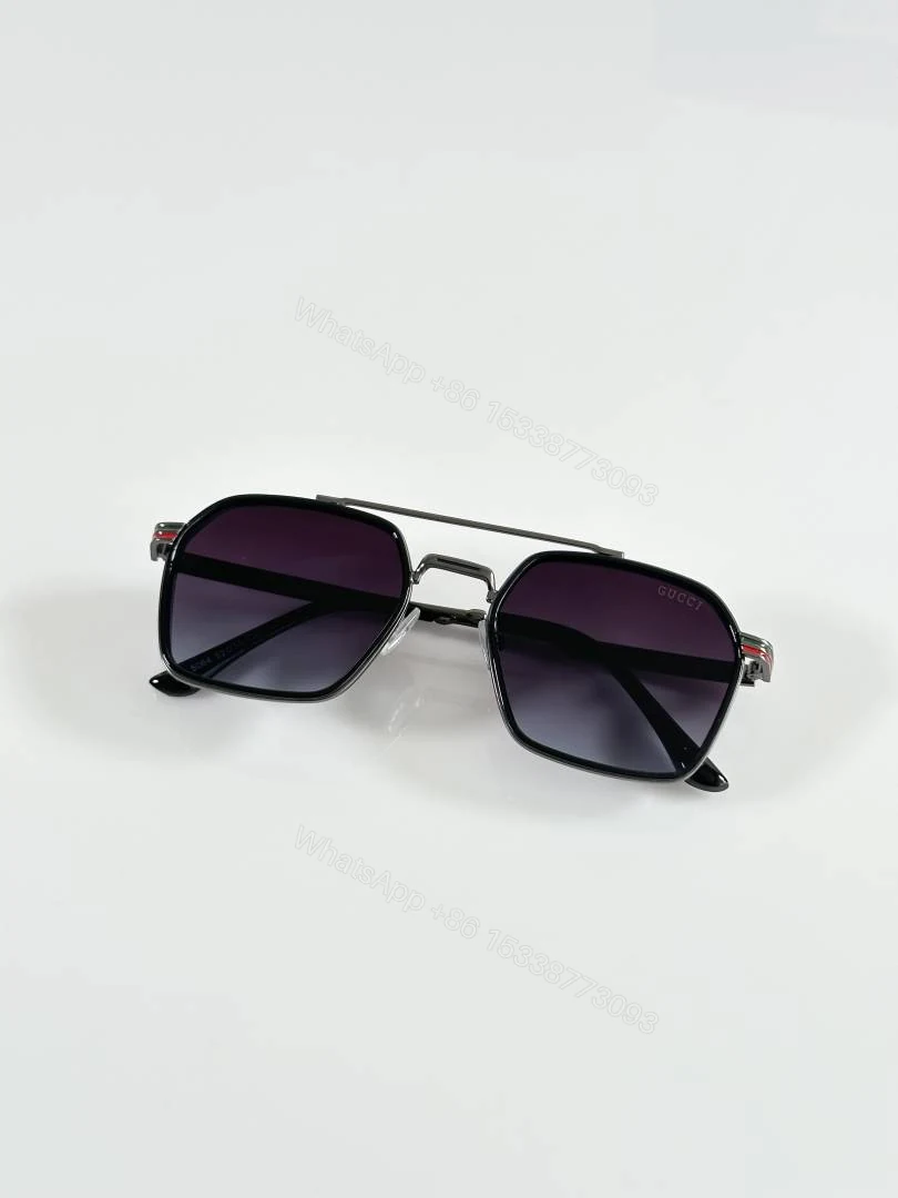 View 3 of First Copy Gucci GG5064 Sunglasses Gold Blue