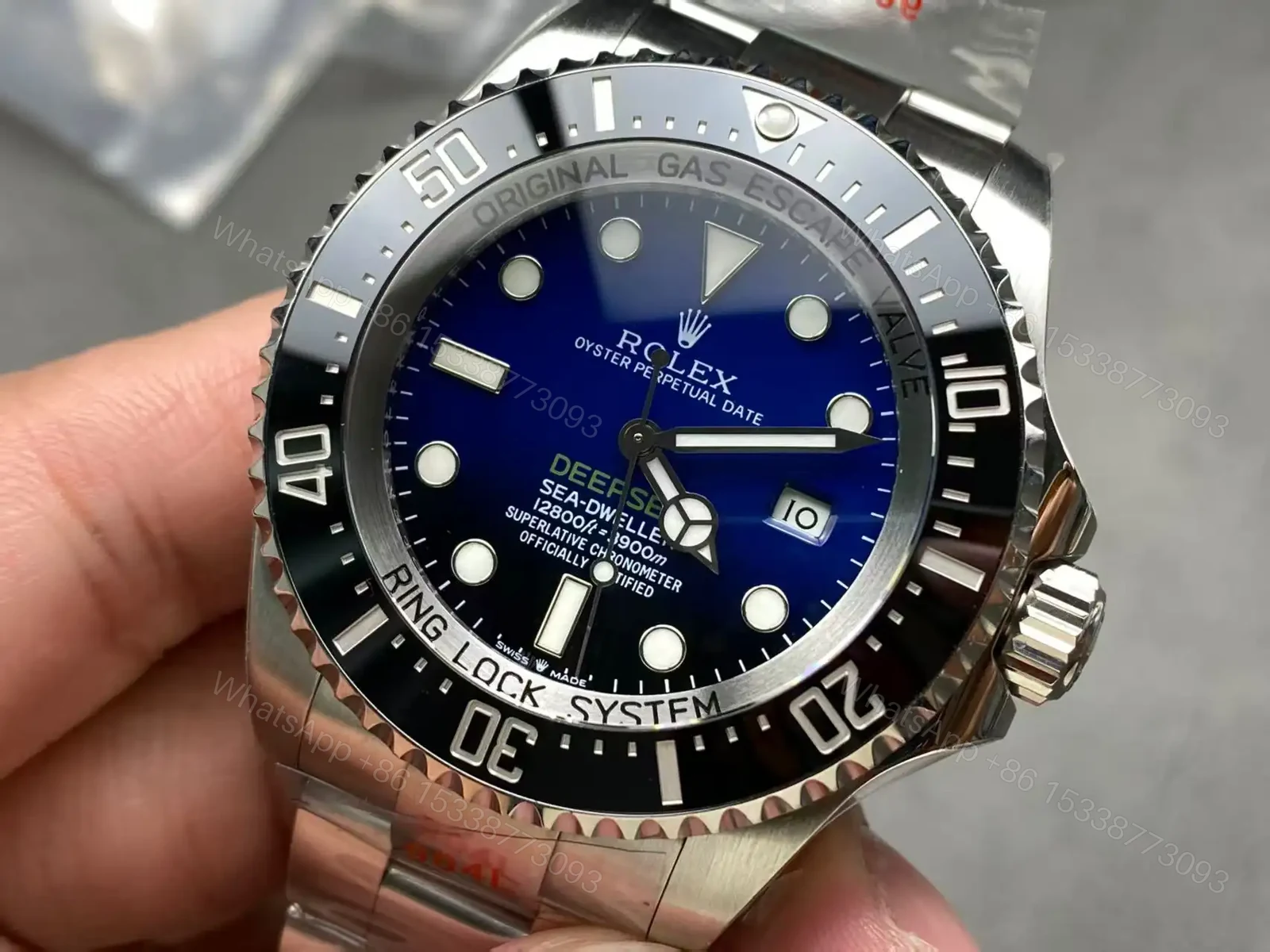 View 2 of Rolex Deepsea James Cameron Replica 44MM Ultimate Oyster Bracelet 126660-0002