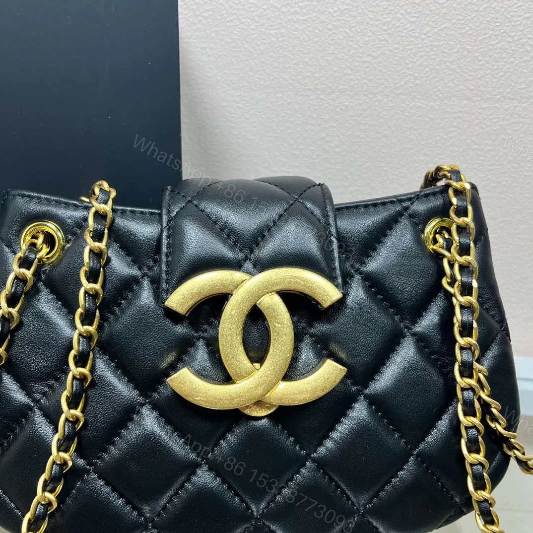 View 2 of Chanel 24C Big Logo Hobo Bag