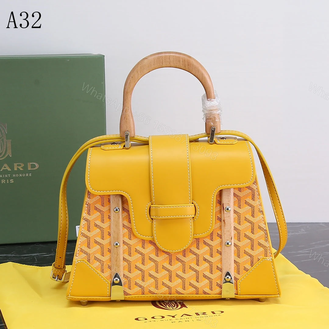 View 2 of GOYARD SAIGON PM BAG YELLOW 20CM
