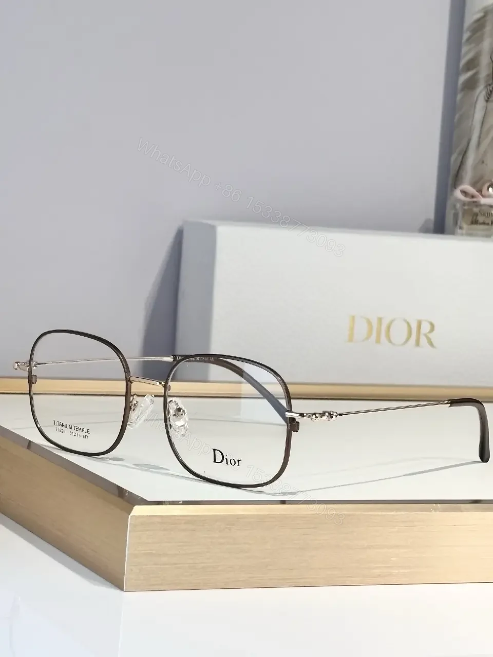 View 9 of Refined Titanium Eyewear: Subtle Geometry, All-Day Comfort