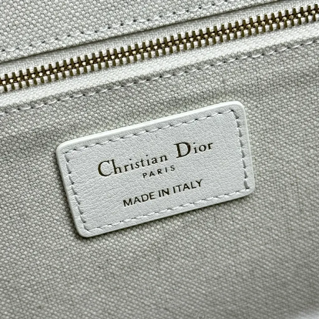 View 8 of Floral Tapestry Tote: Canvas & Leather, Signature Dior-inspired Luxury