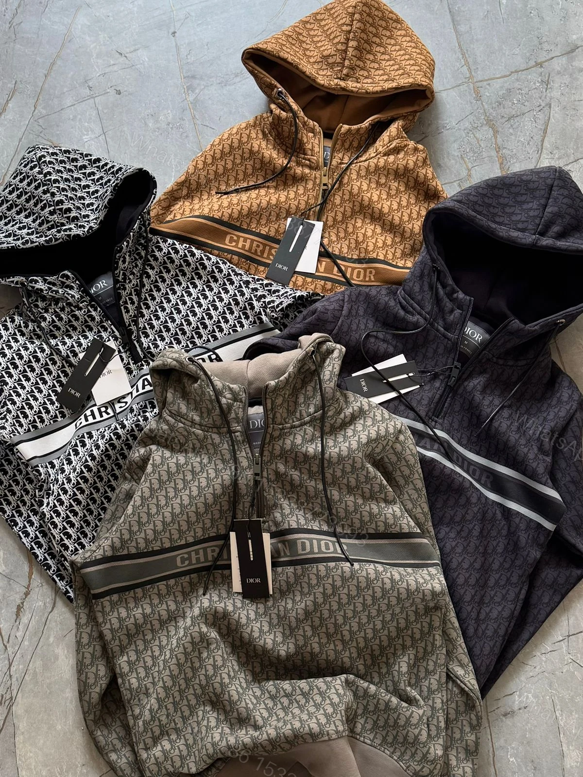 View 3 of FIRST COPY DIOR PREMIUM HOODIE SWEATSHIRT FOR WOMAN