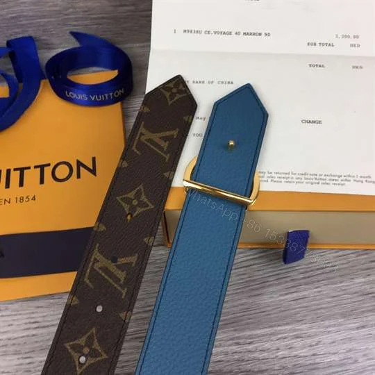 View 4 of LV CIRCLE 35MM REVERSIBLE BELT – B141
