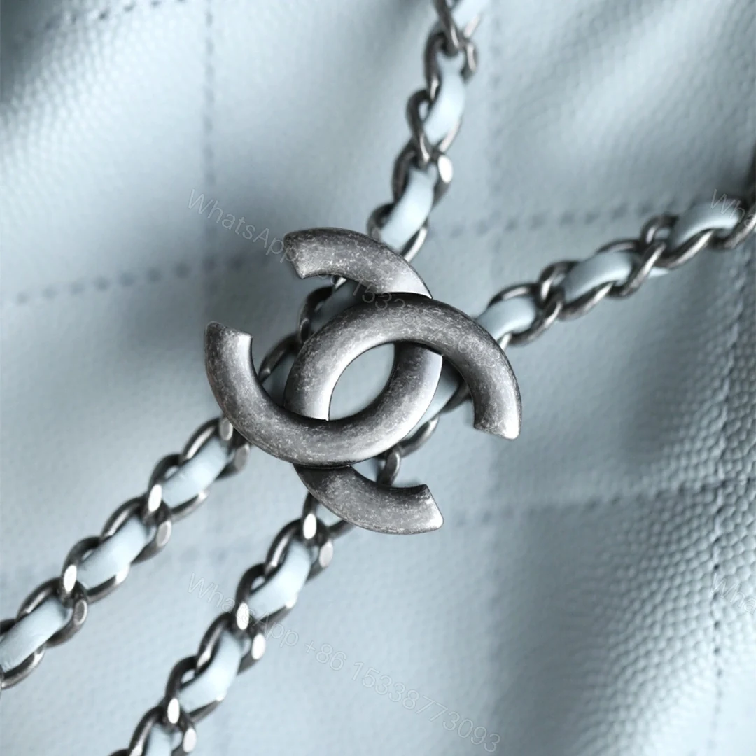View 7 of 高仿Chanel*26C/25Bag系列AS5311小牛皮手袋Mini霧霾藍免檢版