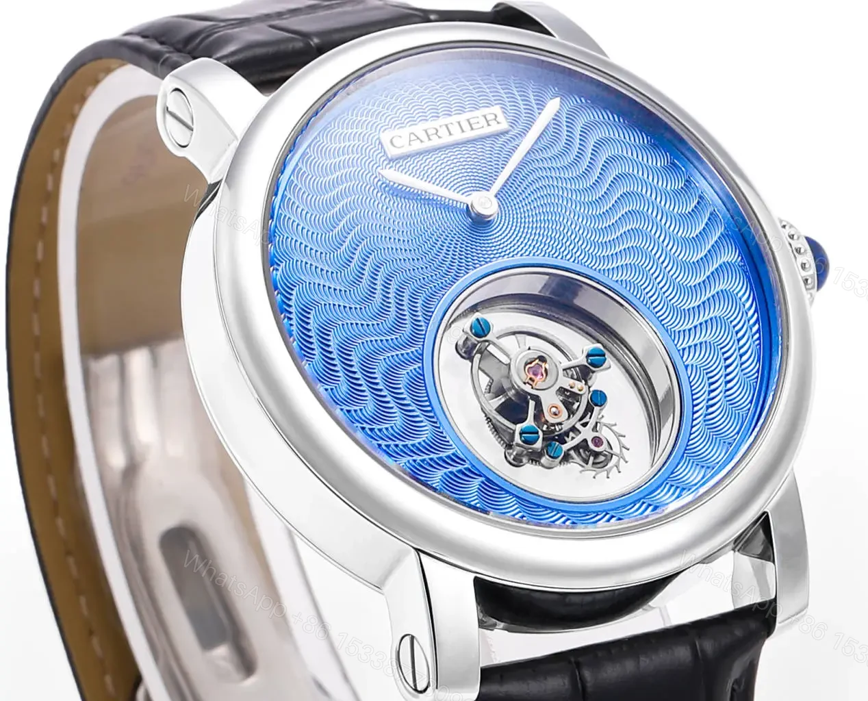 View 4 of Cartier Rotonde Mysterious Double Tourbillon CARTIER-ROTONDE-MYST-TB