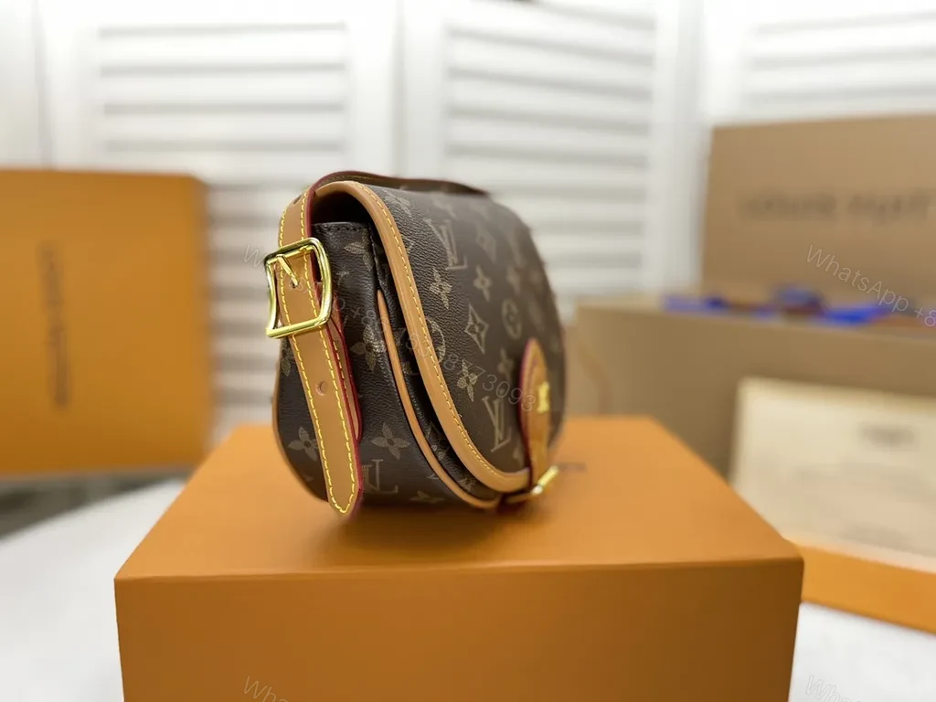 View 2 of Monogram Saddle Bag: Compact Crossbody, All-Day Style