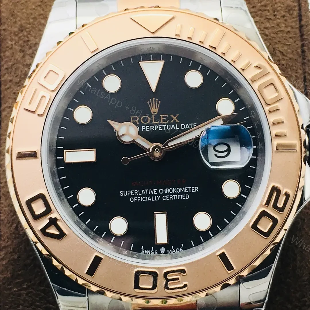 Rolex Yacht-Master 40 Black Dial Two-Tone 126621-0002 — view 1