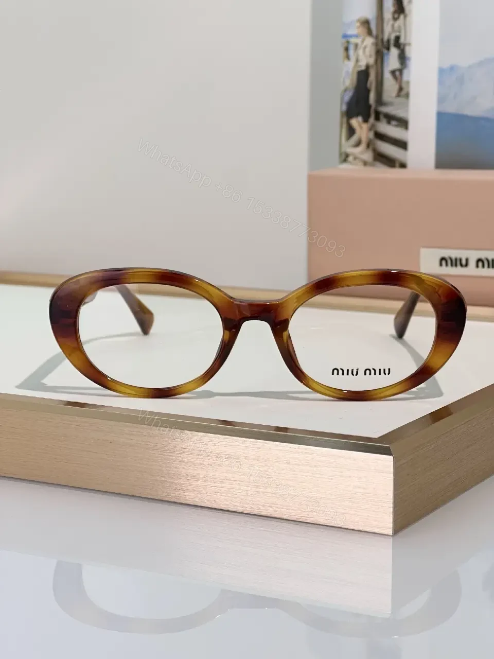 View 5 of Warm Tortoise Glow Acetate Sunglasses - All-Day Comfort