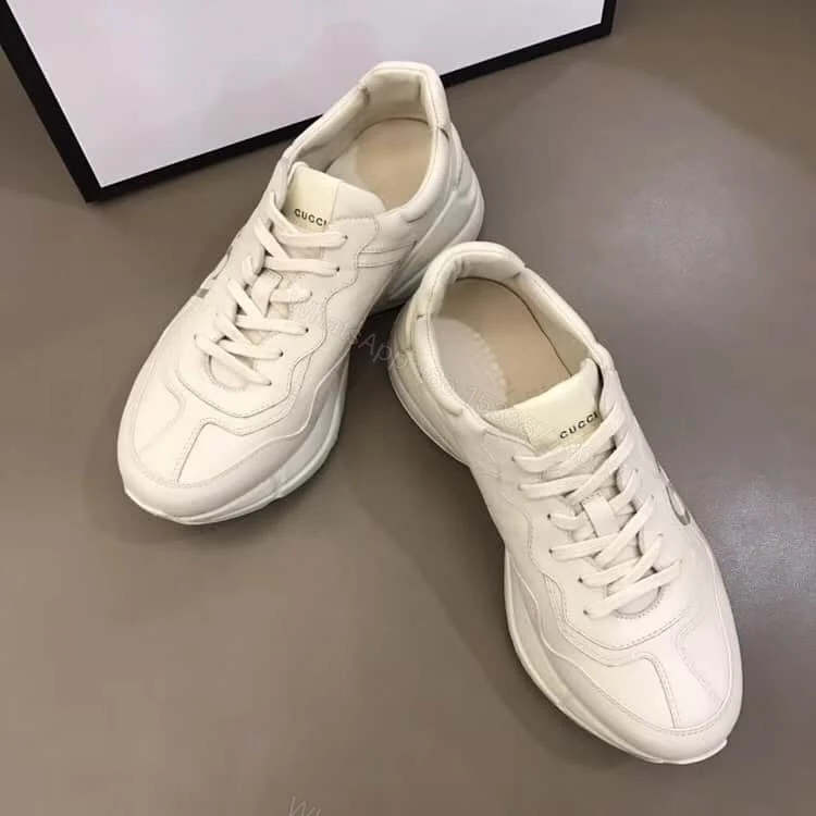 View 4 of GUCCI RHYTON LEATHER SNEAKER – GC55