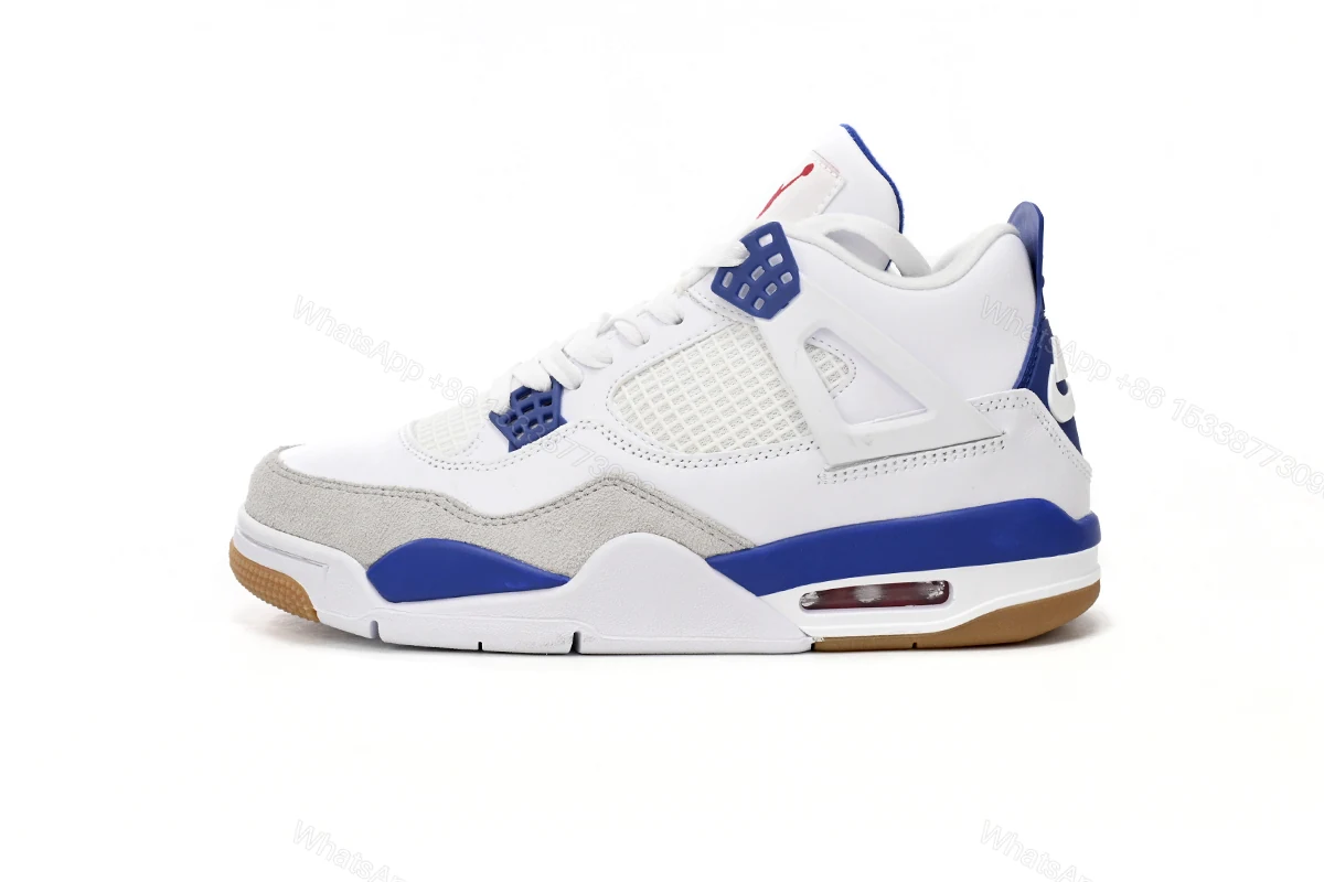 View 10 of Nike SB x Air Jordan 4 “Sapphire”Sapphire Blue DR5415-140 (Top Quality)