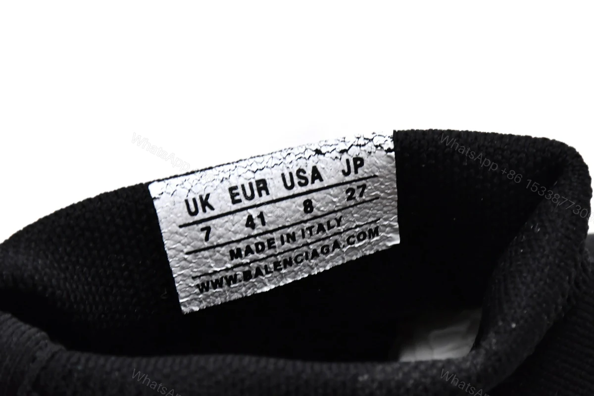 View 8 of Balenciaga Speed Black(black letters)
