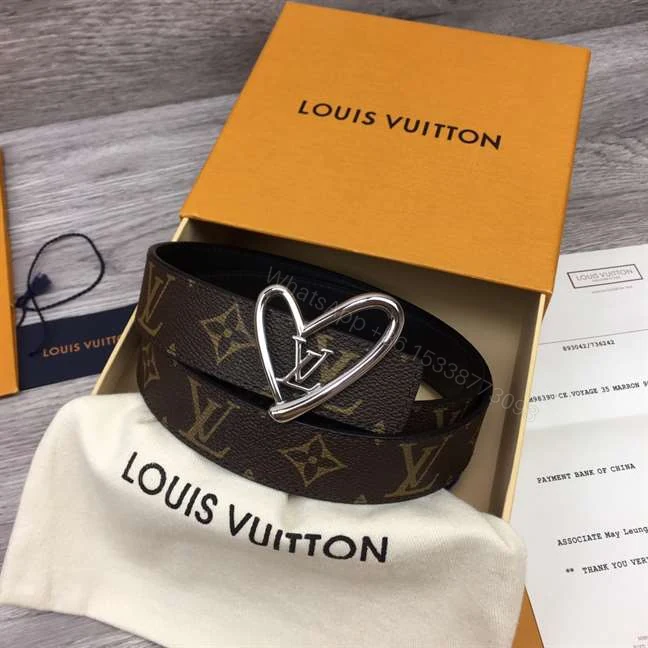 View 8 of LOUIS VUITTON ICONIC 30MM REVERSIBLE BELT – B186