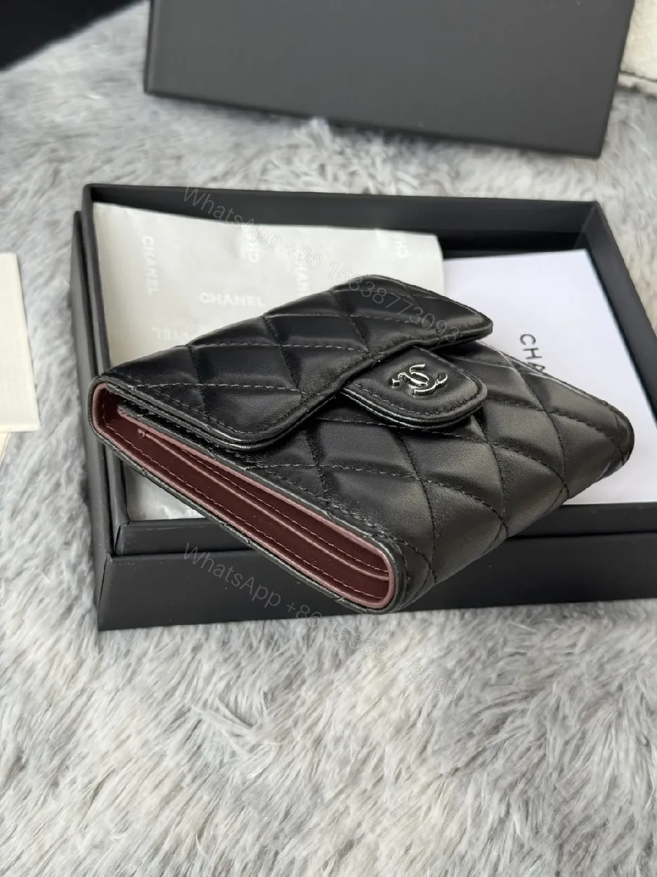 View 11 of Quilted Leather Wallet—Compact Luxury, Everyday Practicality