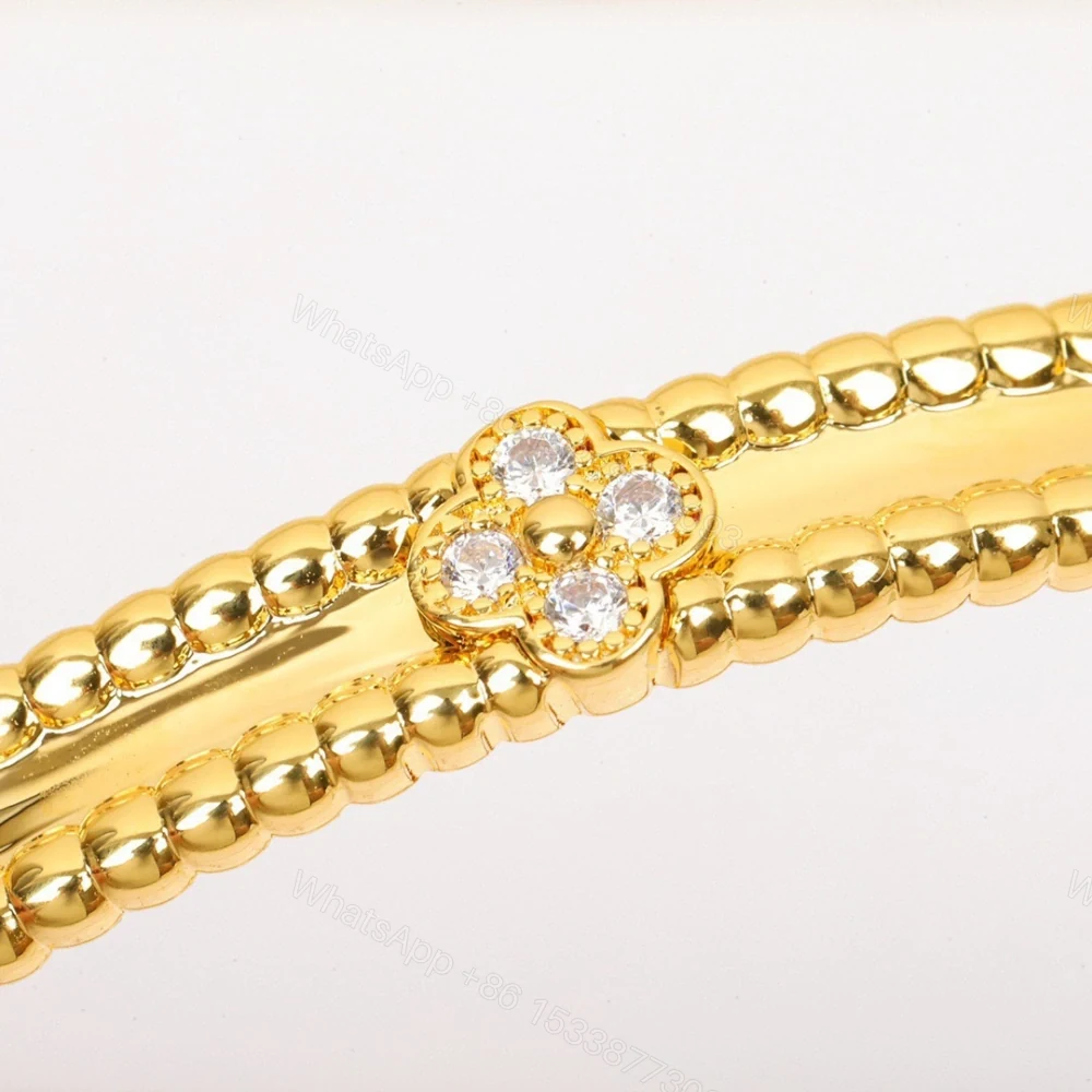 View 7 of 高仿首飾VanCleef&Arpels*RP6X500萬花筒手鐲窄版黃金款