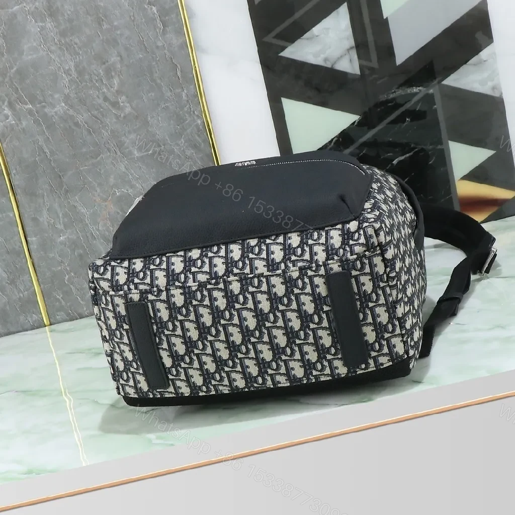 View 6 of Compact Monogram Backpack: Luxe, Modern, Functional Carry