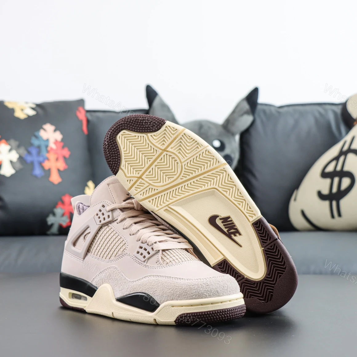 View 3 of A Ma Maniére x Air Jordan 4 “While You Were Sleeping”