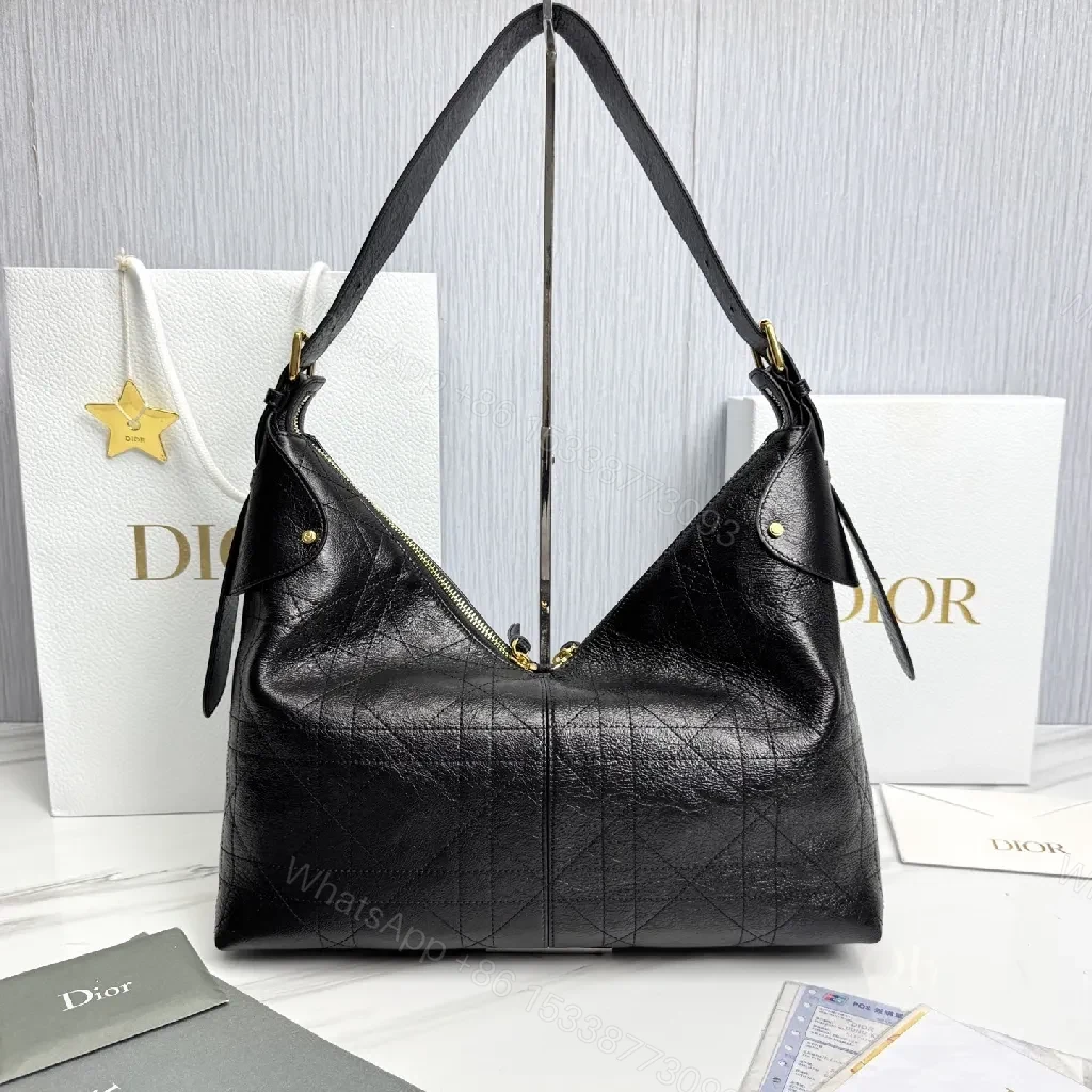 View 4 of Calfskin Textured Hobo – Luxe Casual, All‐Day Sophistication