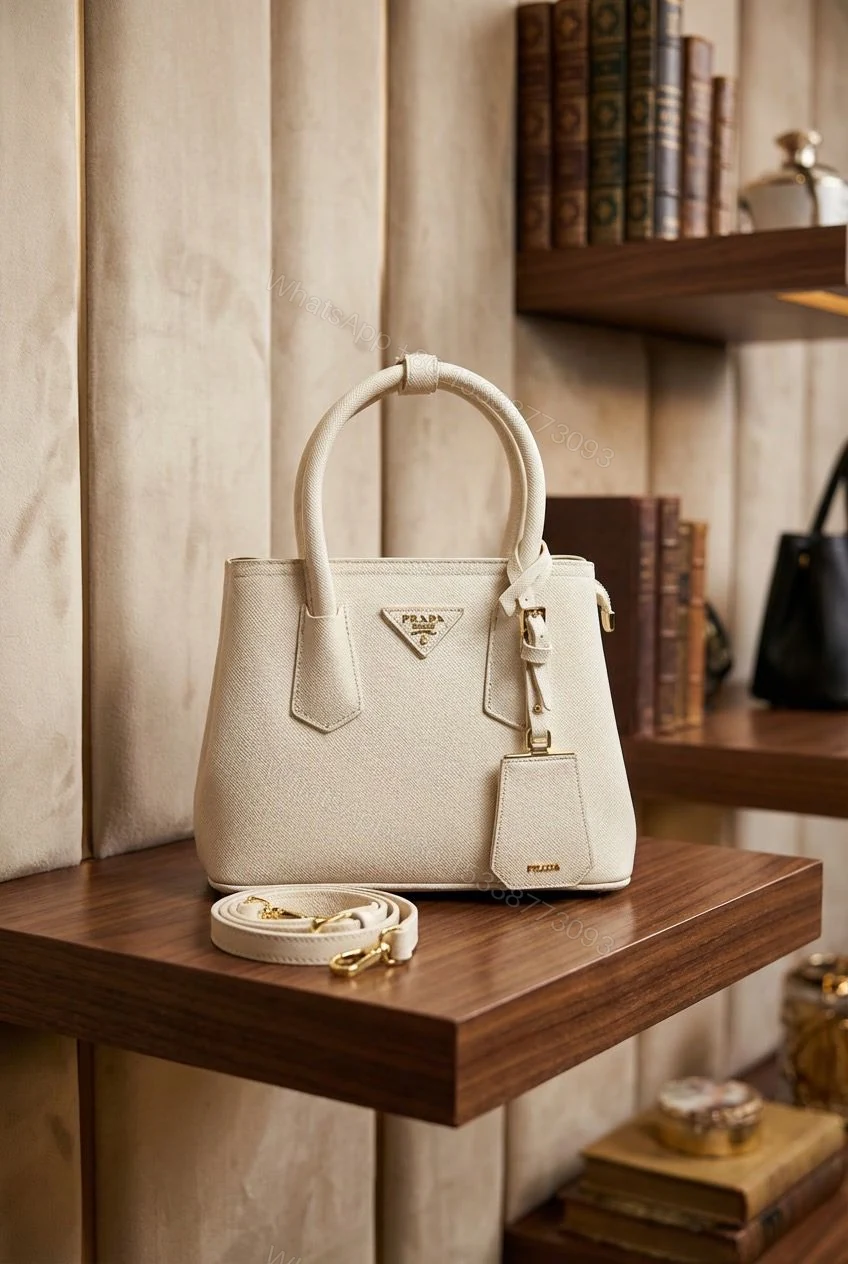 Prada Double Saffiano Leather Tote Bag First Copy | AAA+ Replica — view 1