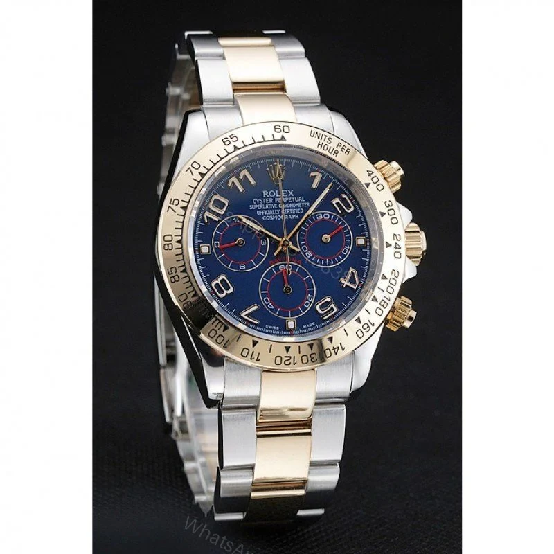 View 3 of Replica Rolex Daytona Blue Dial 1454246