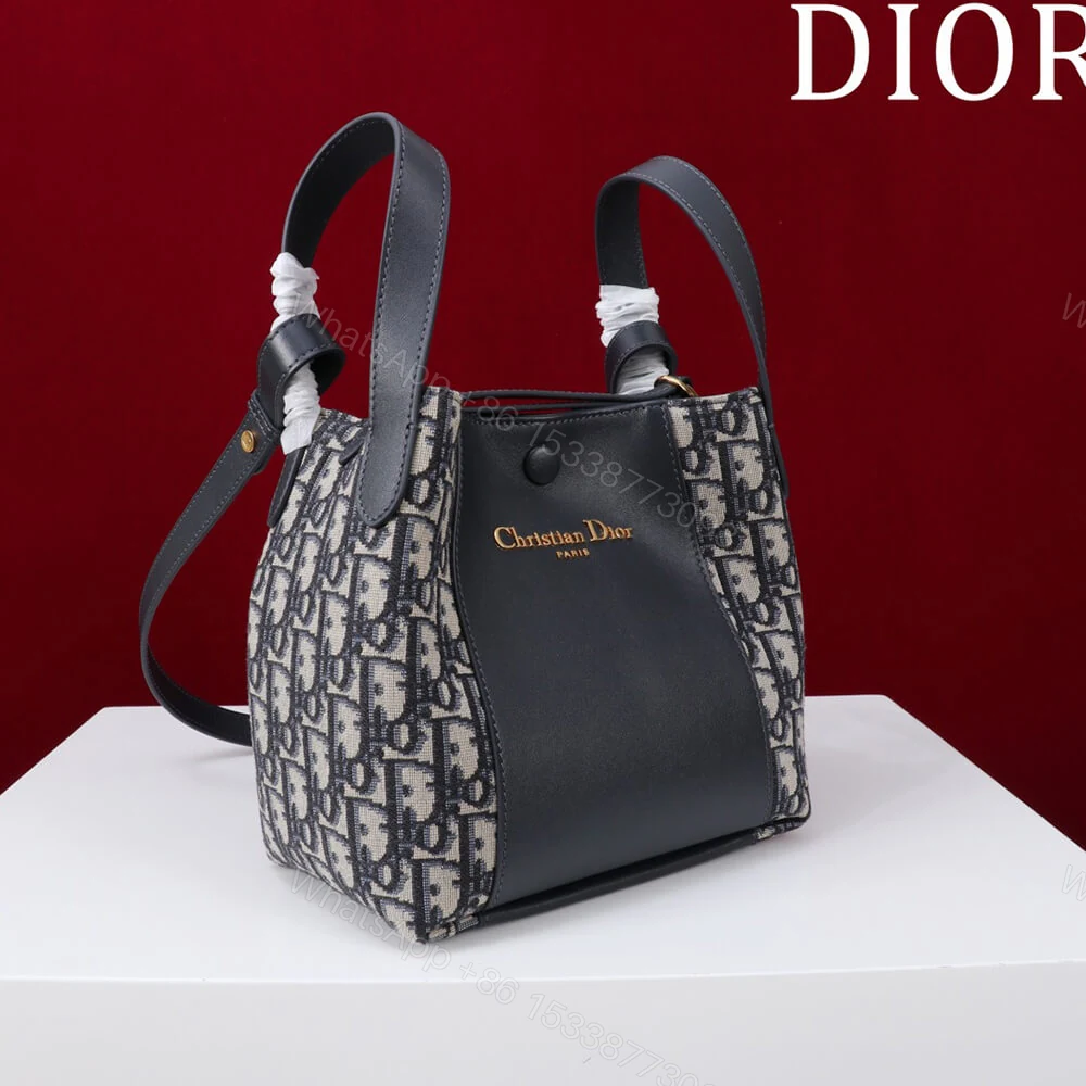 View 2 of Dior Medium Signature Bucket Bag