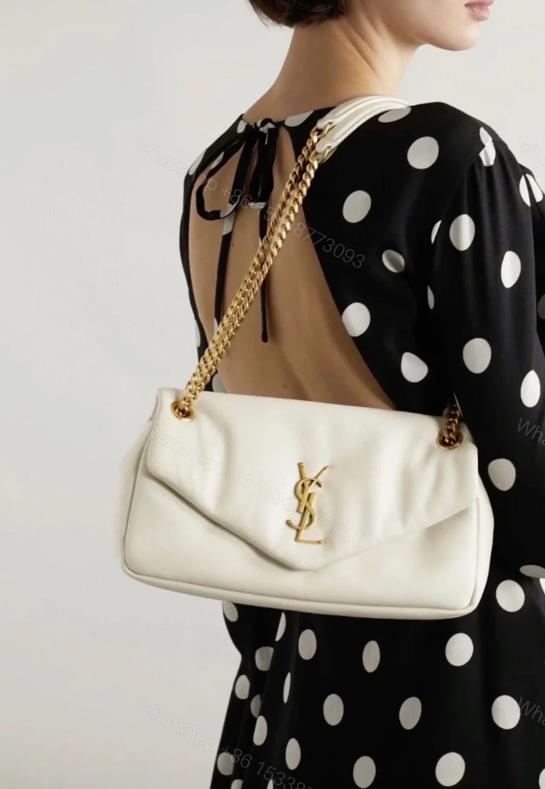YSL Saint Laurent Calypso Shoulder Bag First Copy | AAA+ Replica Designer Bag — view 1