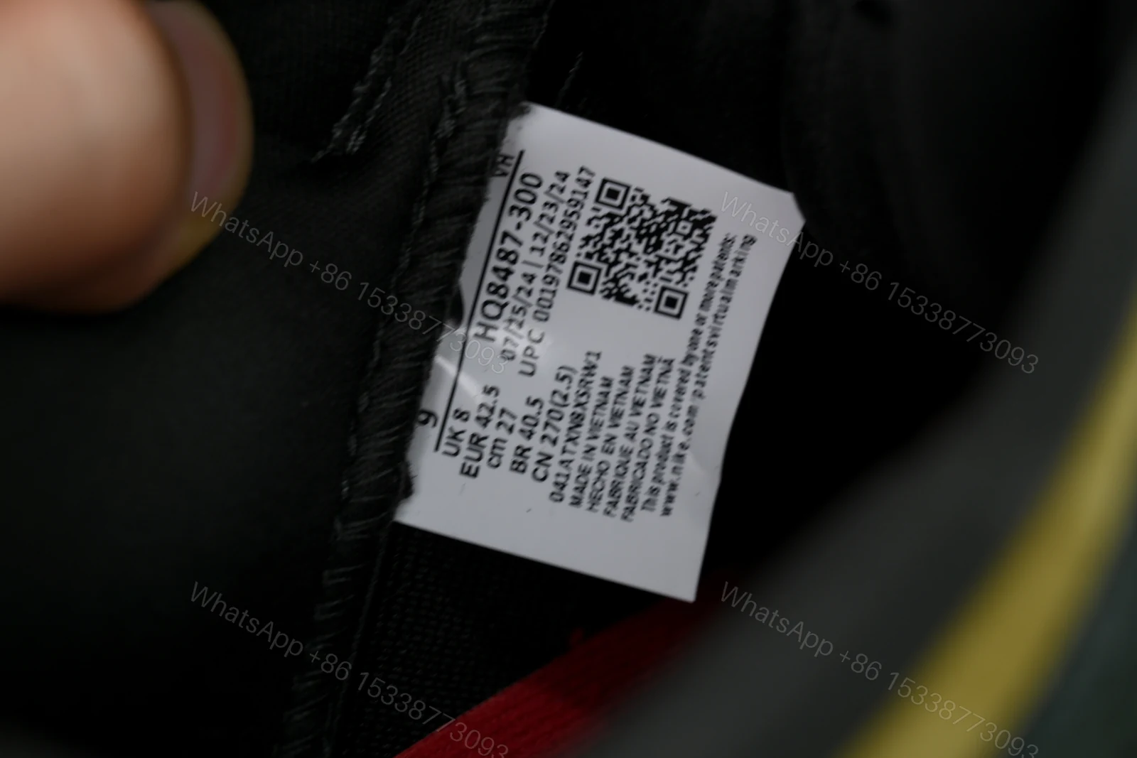 View 3 of Nike Supreme x Dunk Low SB 'Camper Green' HQ8487-300